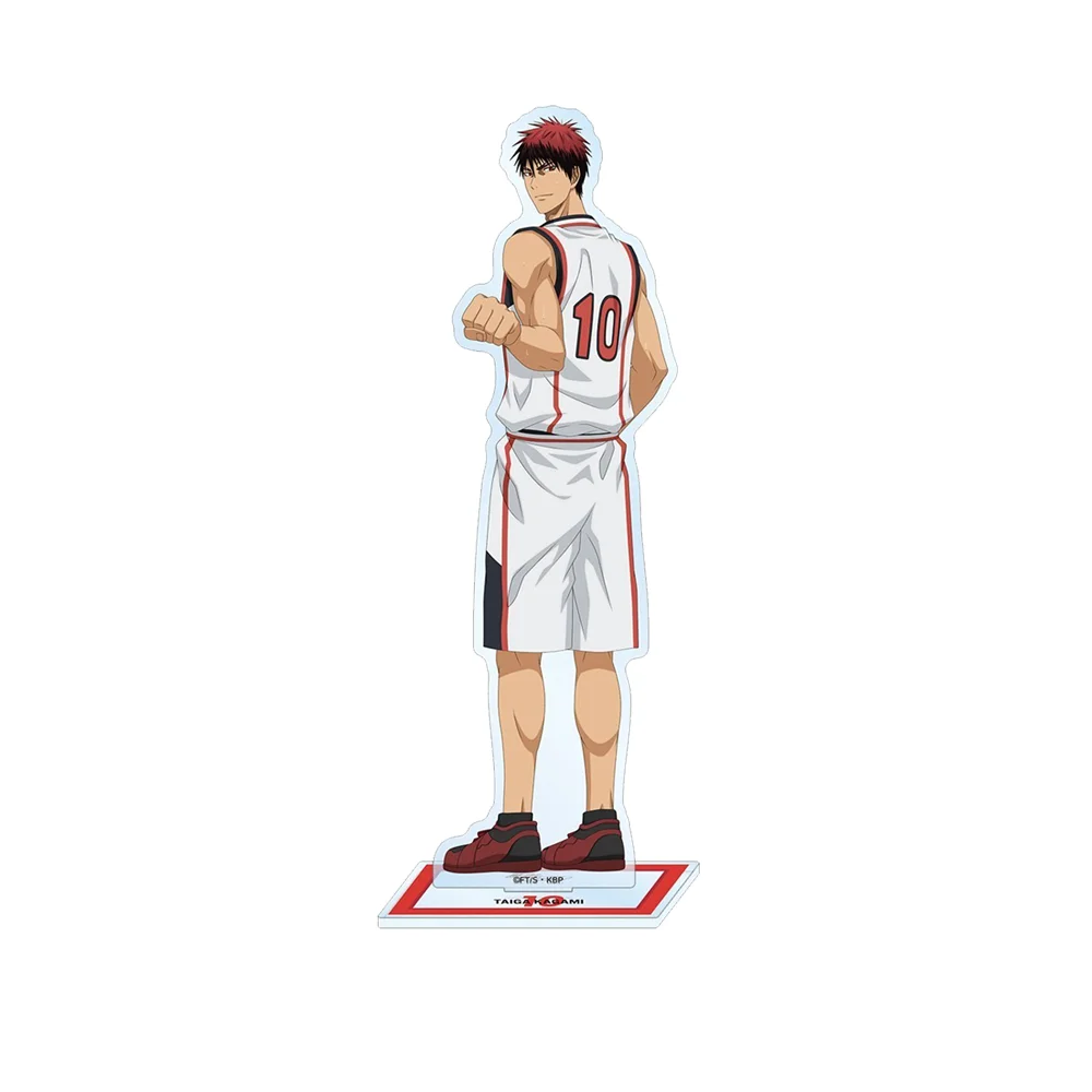 Фото Акриловая подставка-брелок 15 см с персонажами аниме Kuroko no Basket: Куроко, Тайга Кагами, Дайки, Тецуя Аоминэ. Настольное украшение, подарки, сувениры. №3