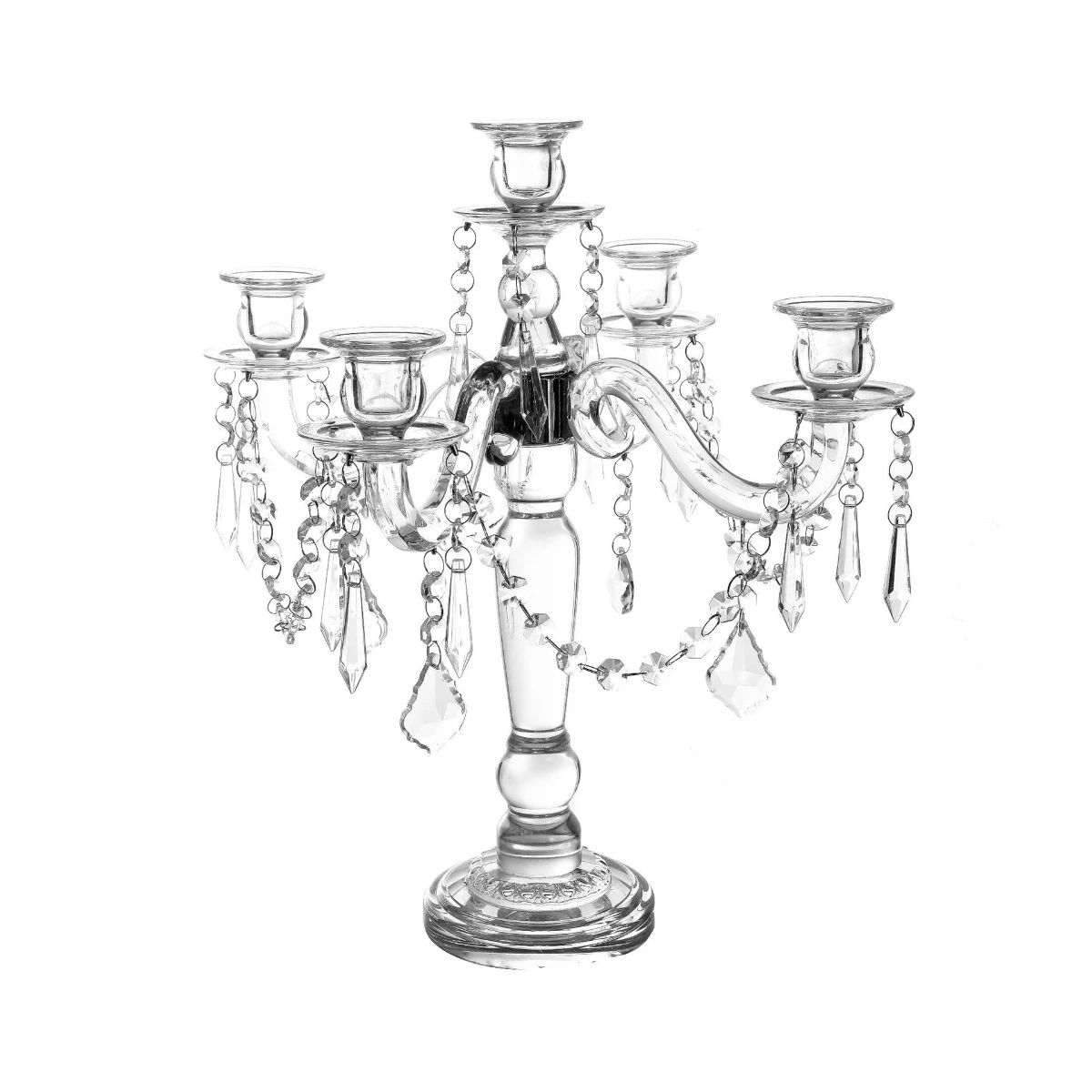 hot selling high quality wedding souvenir wedding table setting crystal candleholder