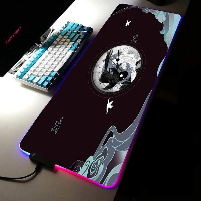 

RGB-коврик для мыши с светодиодный светкой, размер XXL