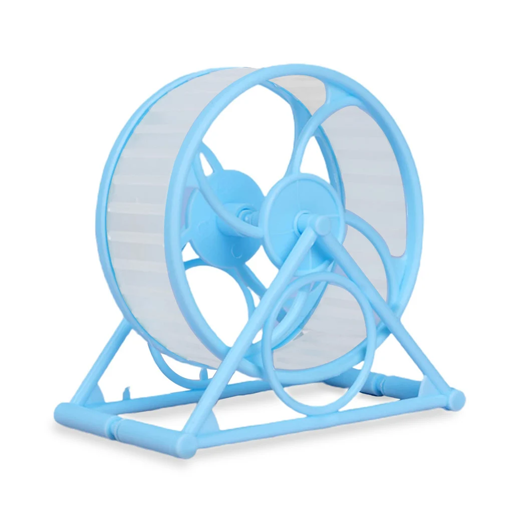 

Pets Jogging Running Wheel Reusable Sports Toy with Holder Non-slip Small Animals Rotatory Toys Exercises Accessories