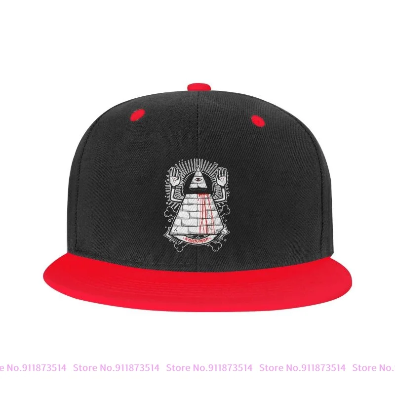 Бейсболка для подростков, цветная бейсболка с рисунком пирамиды, треугольника, глаза, инопланетянина 51