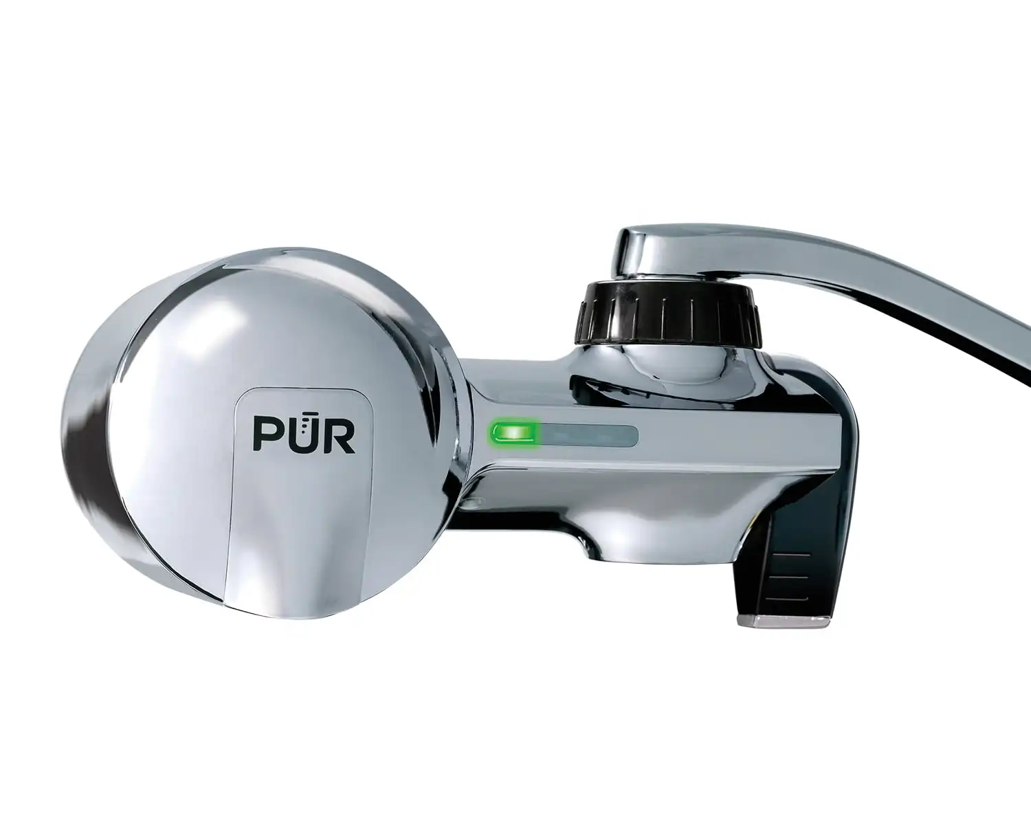 

PLUS Faucet Mount Water Filtration System, Chrome, PFM400H