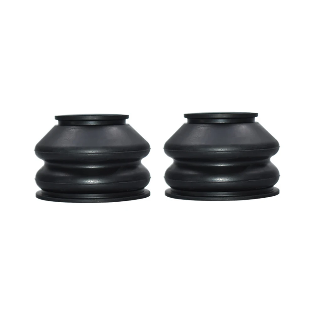

2 x Rubber Dust Boot Covers HQ Replacement for Ball Joint Suspension Flexible and Durable Minimizes Premature Wear