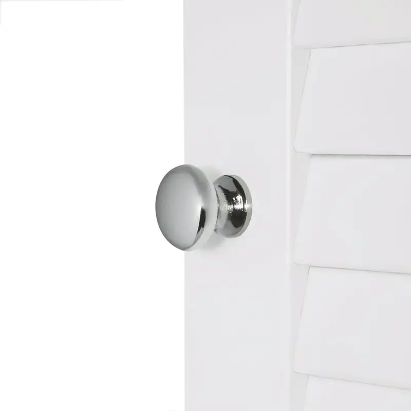 

Modern Stylish White Durable Two-Door Floor Storage Cabinet - Perfect for Enhancing Any Home Decor.