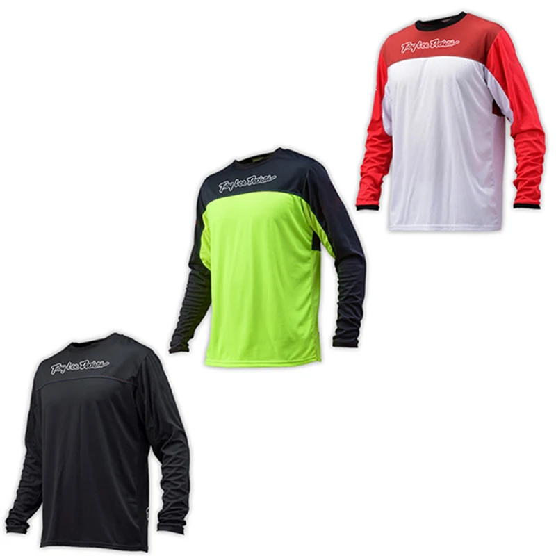 

free shipping motocross jersey mountain bike enduro mtb bmx dh t shirt clothing maillot cycling downhill mountain jersey