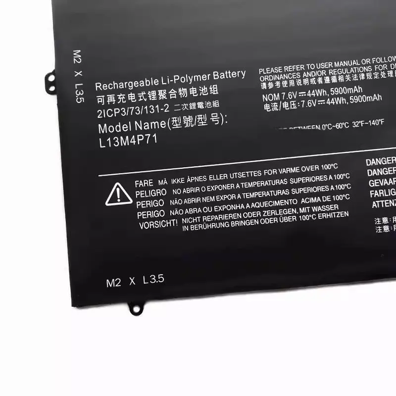 Аккумулятор L13M4P71 L14S4P71 для ноутбука Lenovo Yoga 3 Pro 1370 Pro-I5Y71 Pro-I5Y70 Pro-I5Y51 7 6 V 44Wh