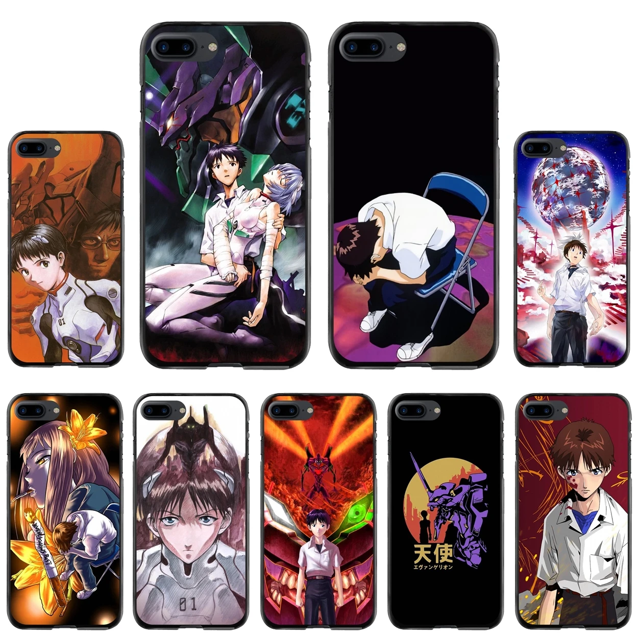 

Hard Phone Case It all comes tumbling down Shinji Ikari For iPod Touch iPhone 11 12 Pro MAX 4S 5 5S SE 6 6S 7 8 Plus X XR XS
