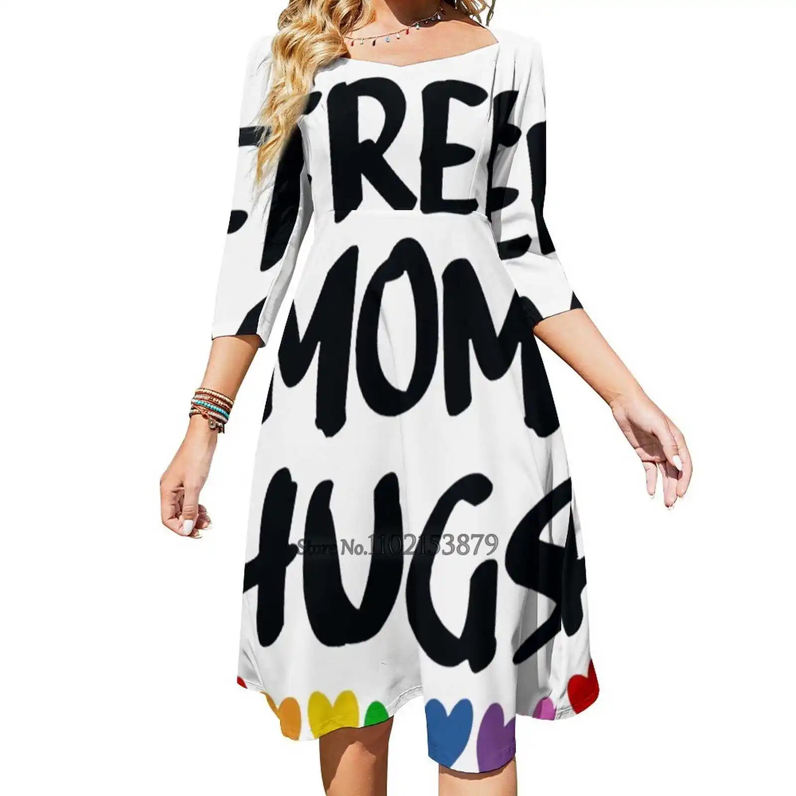 

Платье женское с открытой спиной и квадратным вырезом, на завязках