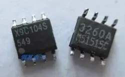 10PCS 100% New X9C104 X9C104SIZ sop-8 Chipset