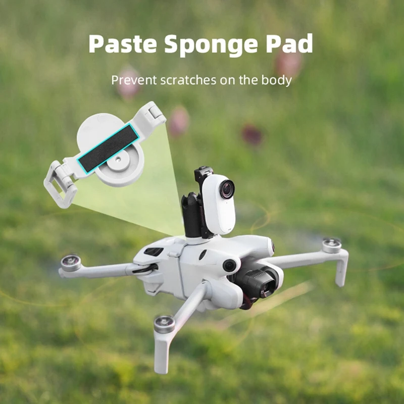 Для Mini 4 Pro запчасти адаптер для дрона верхний удлиненный держатель экшн-камеры