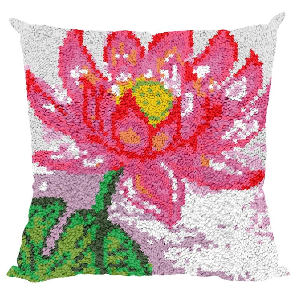 

Крючок с защелкой, искусственный вязаный крючок, пряжа, ковер, подушка с принтом «сделай сам», рукоделие, наволочка, крючок и набор с защелкой, украшение для домашнего дивана