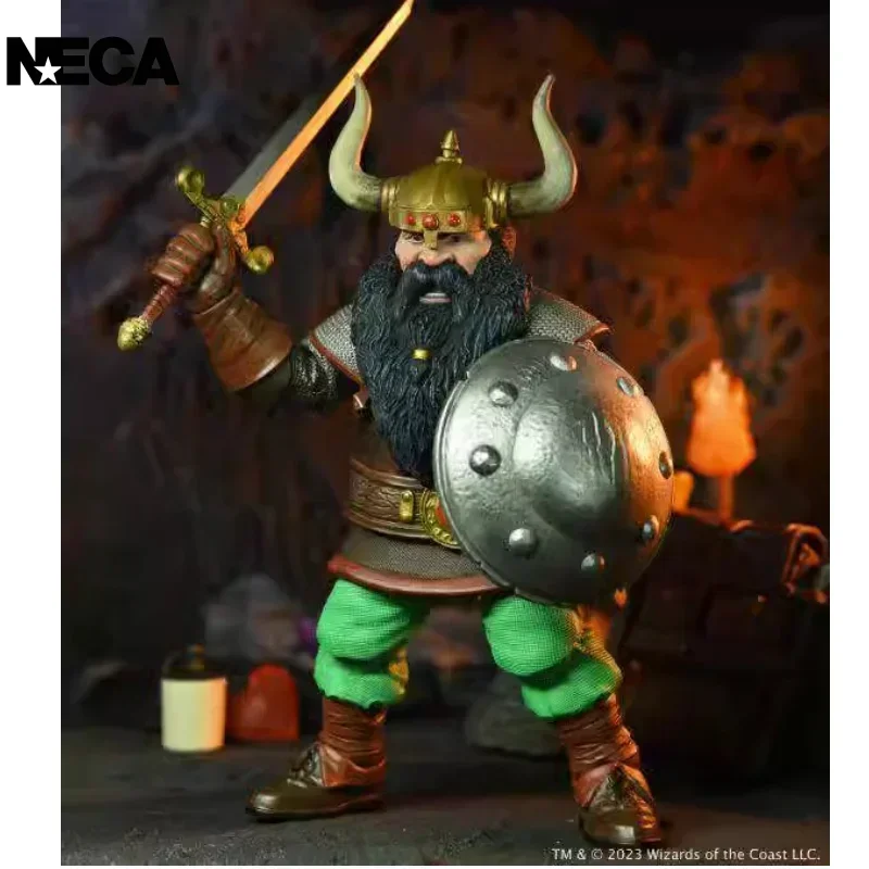NECA52279 экшн-фигурка дракона и подземелья третьей волны карлика воина Ikhorn
