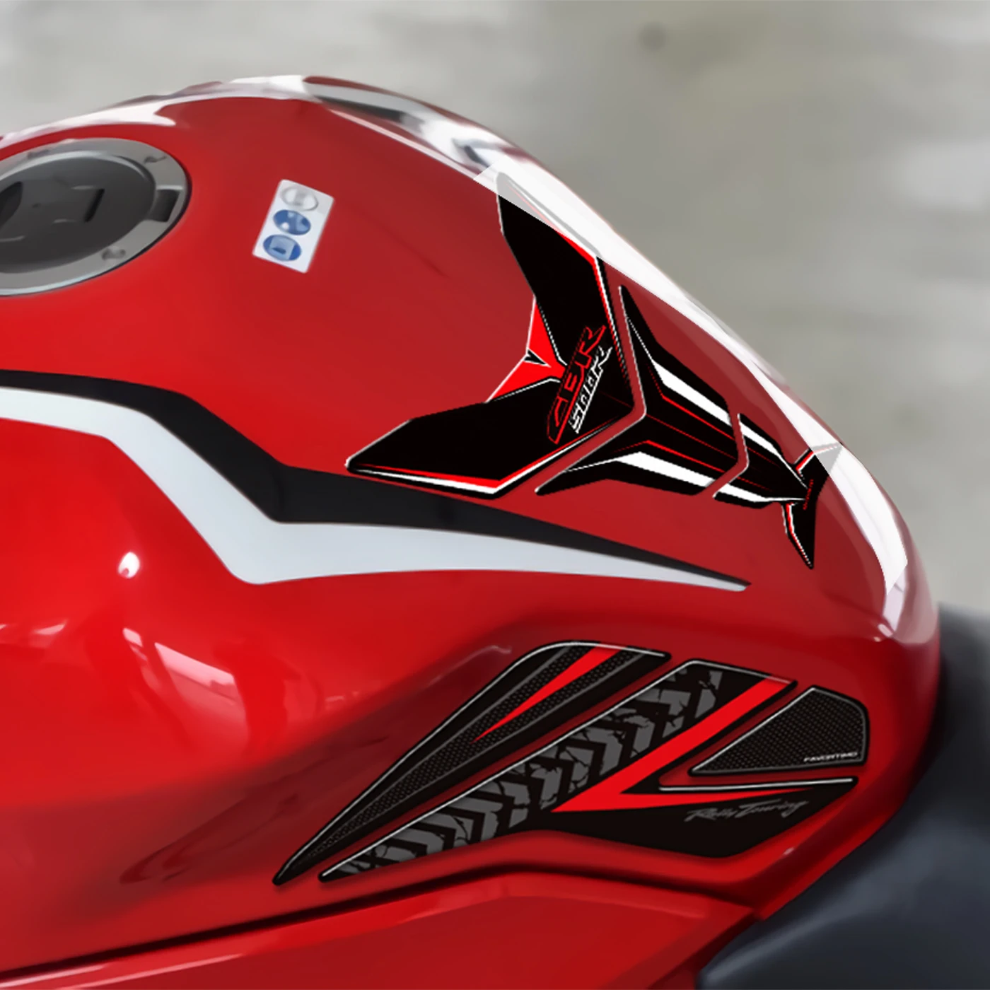 CBR500R для Honda 2024, аксессуары для мотоциклов, топливный бак, 3d защитная наклейка, клейкие наклейки (art.: 3920cf2bdd895) - 3920cf2bdd895