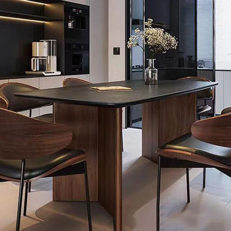 Кухонный стол элегантные обеденные столы обеденная прямоугольная керамическая