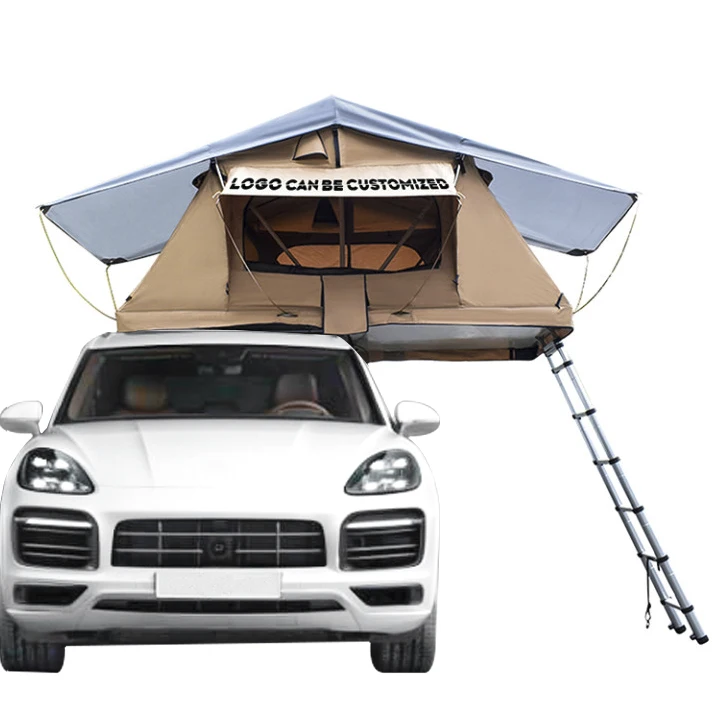 

Matmo 143*240*126 CM Aluminium Outdoor Camping Waterproof 2 Person Soft Car Roof Top Tent rooftop tent
