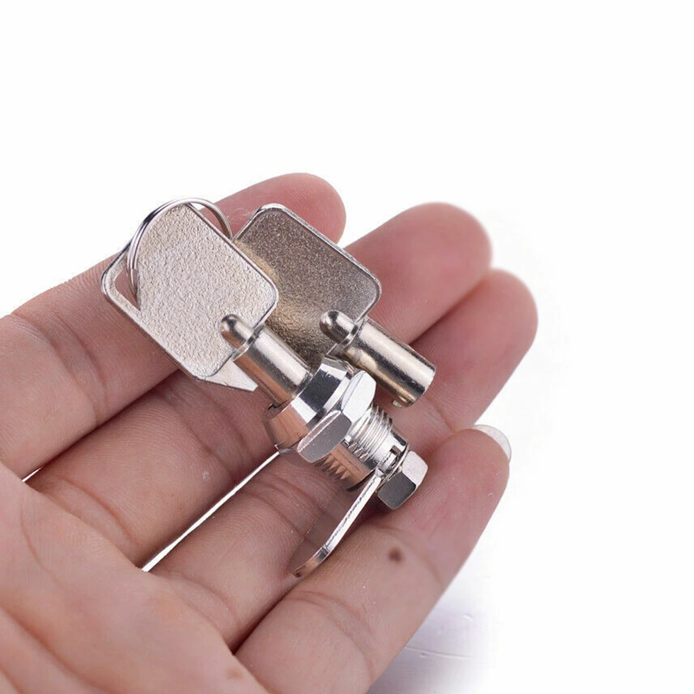 

1/2pcs Security Lock 2/4pcs Keys 905 12mm Mechanical Lock Cabinet Mailbox Drawer Locker Cylindrical Cam Lock Furniture Hardware