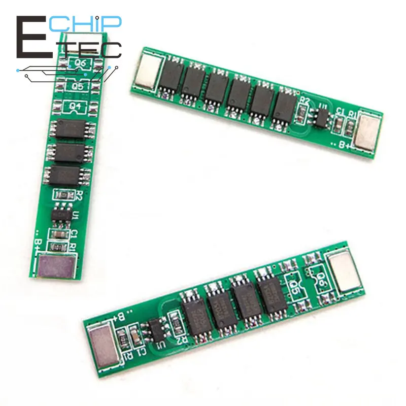 Free shipping 1S 3.7V 6-12A Lithium Battery Protection Board 18650 Polymer Battery Protection Module