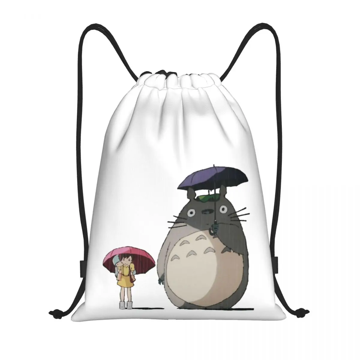 

Totoro Studio Ghibli 17 Drawstring Bags Gym Bag Novelty Knapsack Firm Backpack Funny Novelty