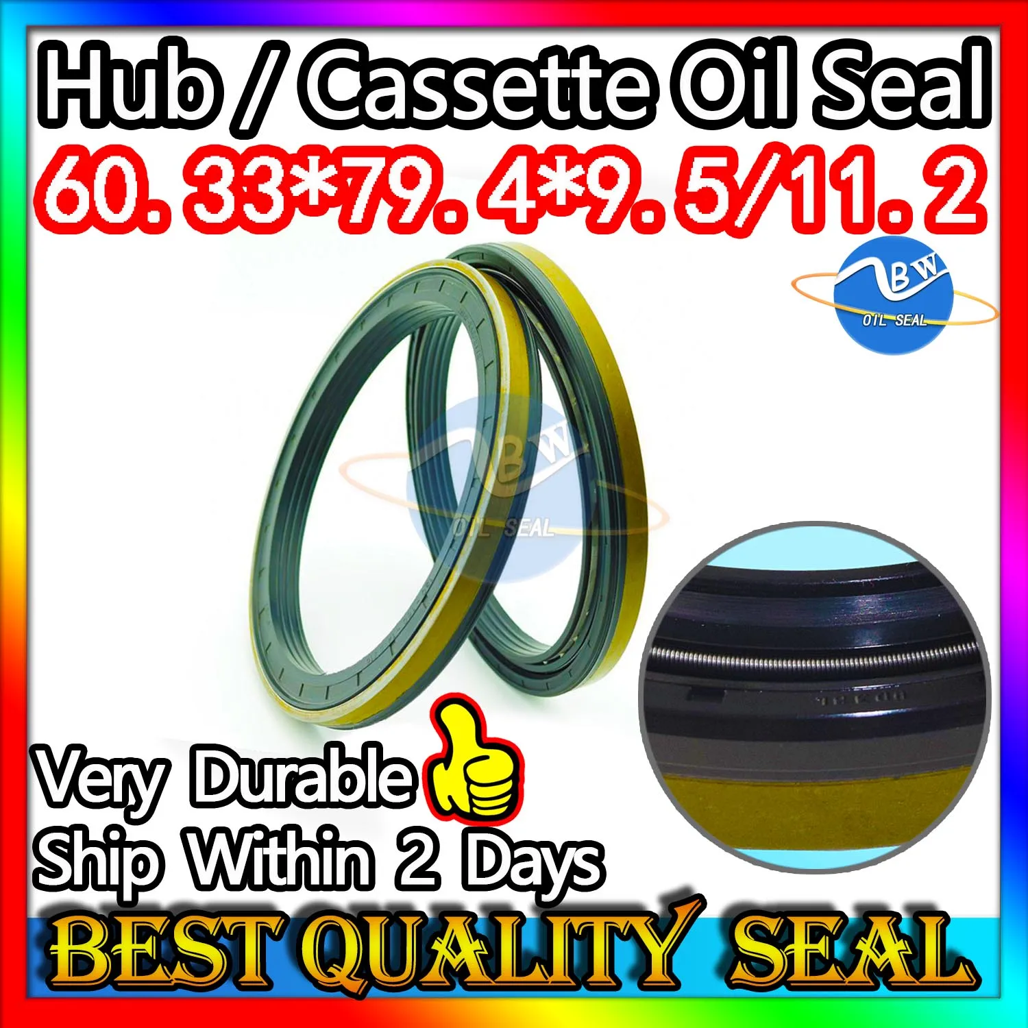 

Cassette Oil Seal 60.33*79.4*9.5/11.2 12014981B Hub Oil Sealing For Tractor Cat High Quality 60.33X79.4X9.5/11.2 12014981B Blade
