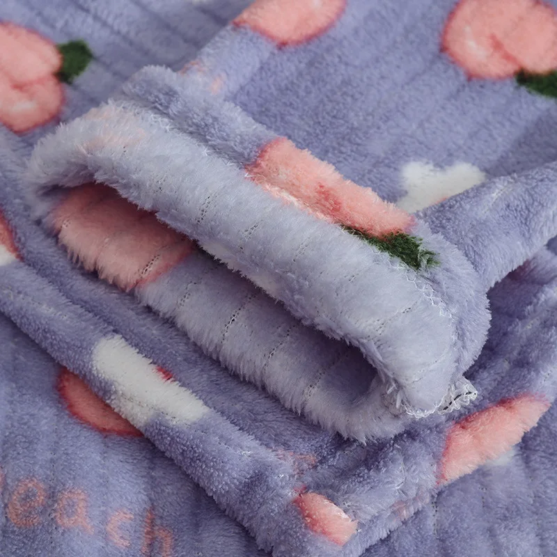 Осенние женские теплые комплекты из 2 предметов утепленный бархатный флисовый