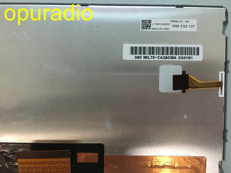 Новый 8-дюймовый дисплей Matsushita LT080CA38000 NEL75-CA3801 ЖК-экран для автомобильной