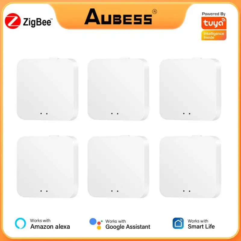 

Беспроводной хаб для умного дома Tuya Zigbee, хаб с мостом для умного дома, работает с Alexa Google Home