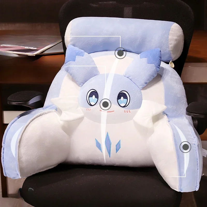 Child Girl Bed Reading Pillow Spinning Weasel Headboard Cushion Soft Bag Large Back Office Waist Support
