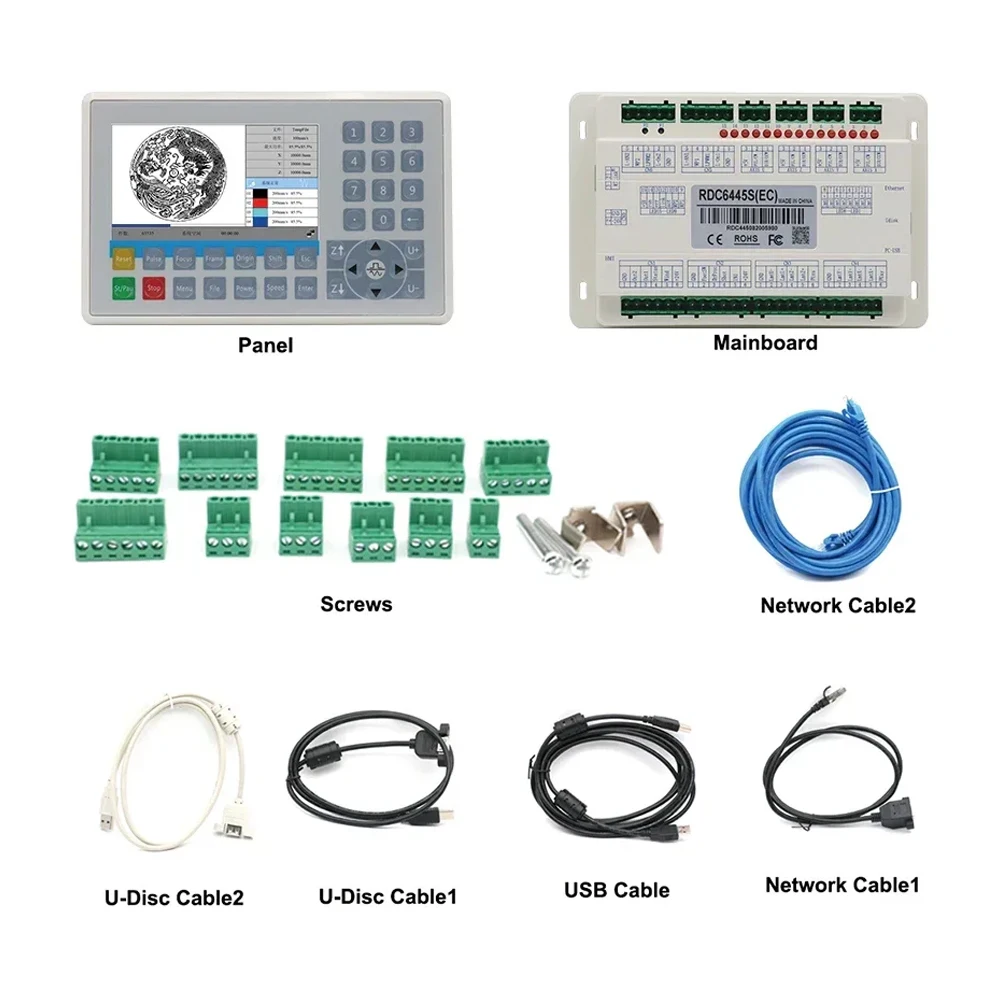 

Контроллер HAOJIAYI Ruida RDC6445S для лазерной гравировки и резки CO2