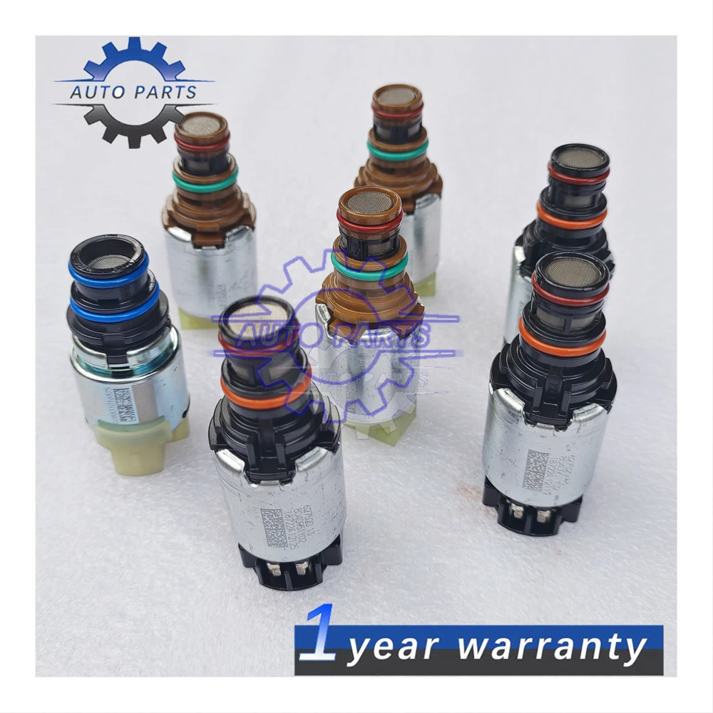 100% новый 7-компонентный комплект электромагнитных клапанов трансмиссии первого