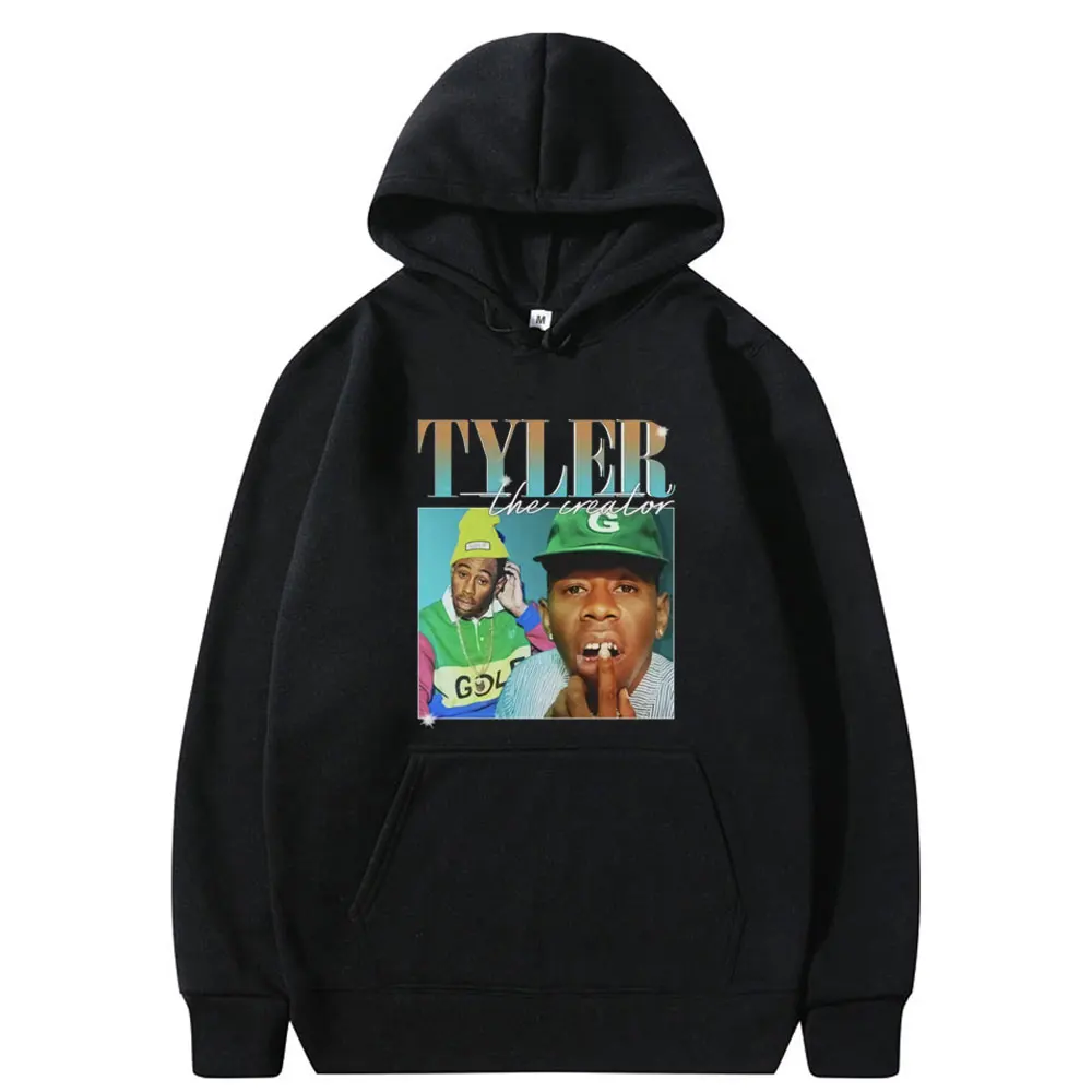 

Hot Sale Golf Wang Igor Tyler The Creator Rapper Hip Hop Hoodie Men Women Fashion Black Hoodies Tops Men's Cotton Hooded Coat