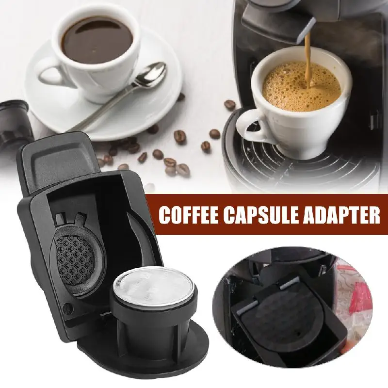 

New Coffee Tool Capsule Adapter Stainless Steel Compatible Reusable Coffeeware Pod for Dolce Gusto for Coffee Machine Parts