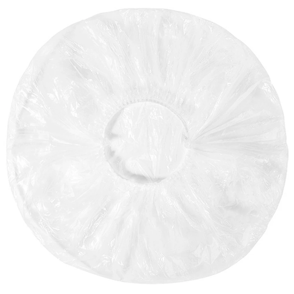 

100 шт. одноразовая пластиковая пленка, крышка для чаши, эластичные пищевые пылезащитные крышки, пластиковая оберточная крышка, кухонные акс...