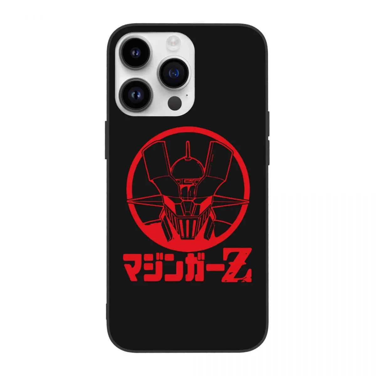 

Роскошный красный чехол Mazinger Z для телефона iPhone 14 13 Pro Max Plus Mini, мягкий чехол из ТПУ