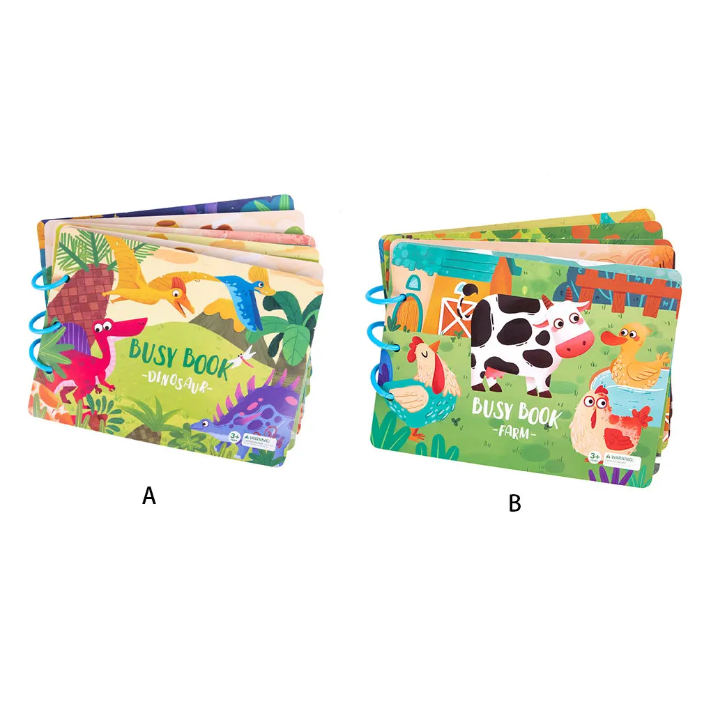 

Children Education Book Interactive Toys Books Cognitive Developing Farm