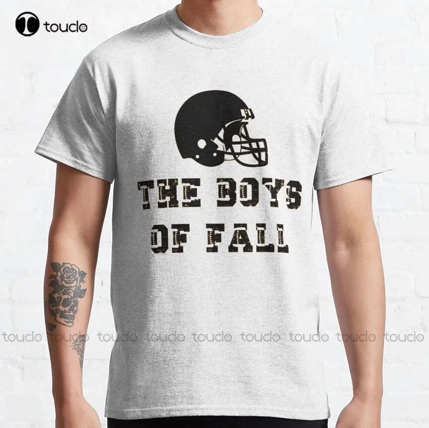 

Boys Of Fall (Football) Classic T-Shirt Kenny Chesney Womens Hawaiian Shirt New Popular Breathable Cotton All Seasons Gd Hip Hop