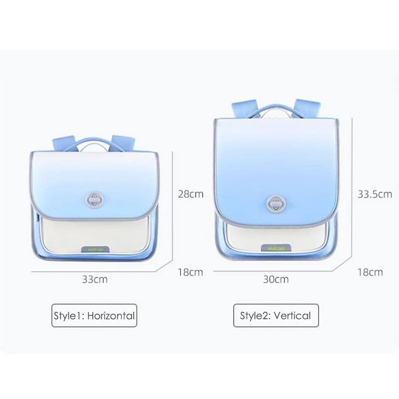 Brand Children School Bags Fashion Large Capacity Horizontal Backpacks for School Teenagers Girls Boys Student Pack Kid Book Bag