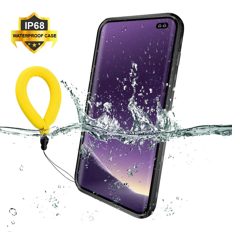 IP68 Waterproof Case for Samsung S20 5G Case 360 Protective Bumper Shockproof Coqaue Samsung S10 Plus S 10 20 Water Proof Cover