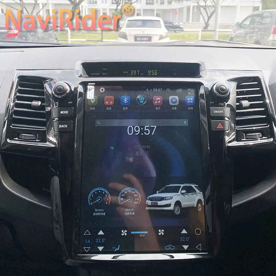 Автомобильный радиоприемник для TOYOTA Fortuner HILUX Revo 2005-2014 сенсорный экран Android