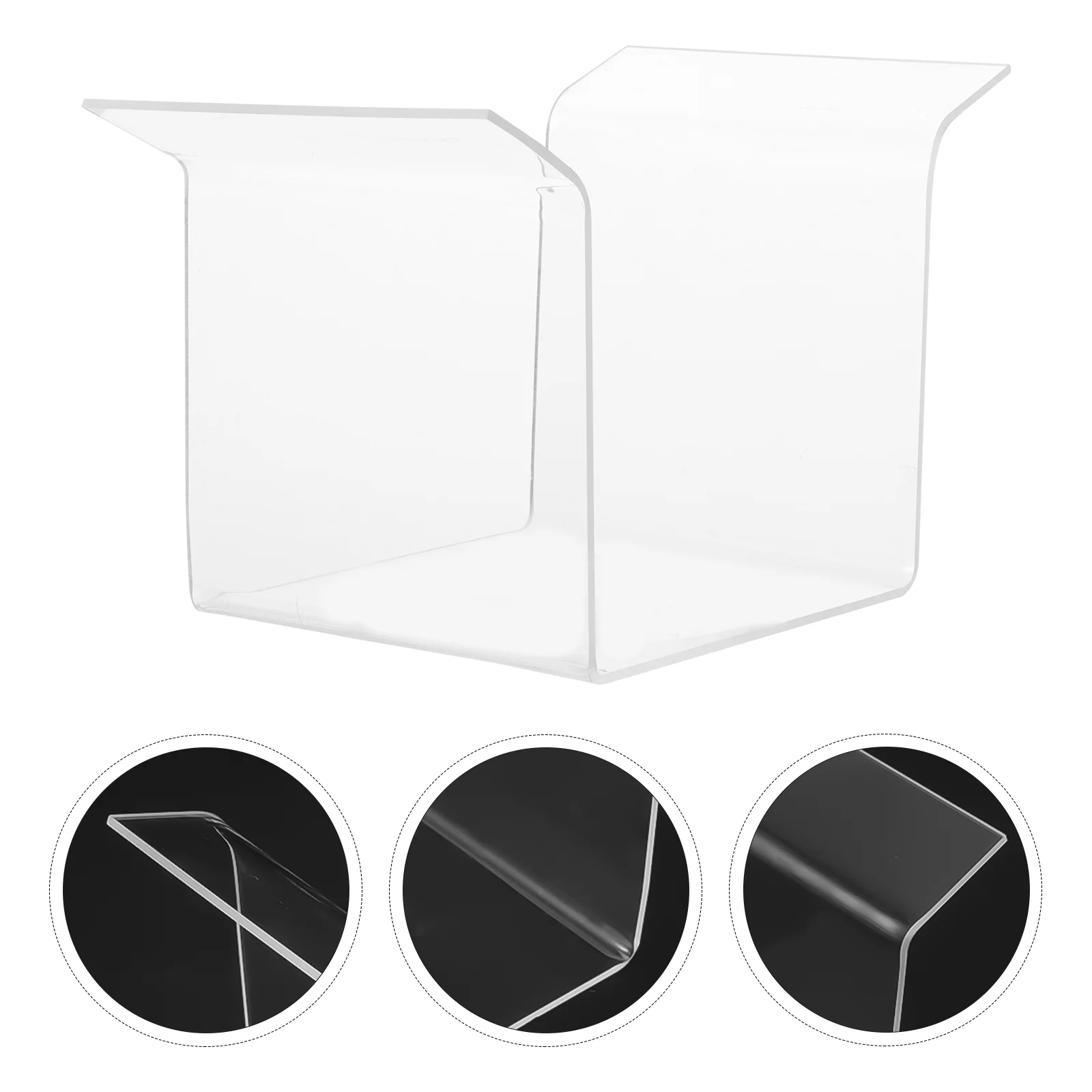 

Meal Prep Bag Holder Filling Acrylic Zipper Organizer Freezer Stand Food Universal Storage