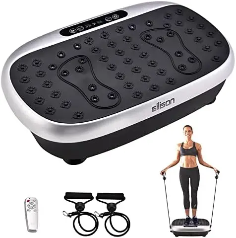 

Вибрационная машина для упражнений-фитнес-платформа для всего тела с вибрацией для дома и путешествий, тренировок, потери веса, для