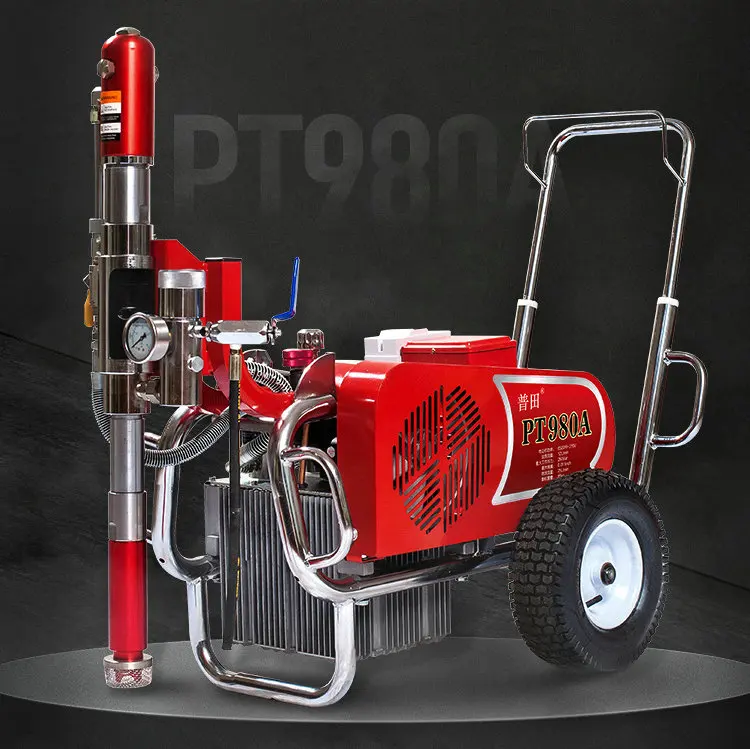 6.5/7KW 25L High pressure airless putty powder electric sprayer waterproof paint latex engineering coating machine - купить по