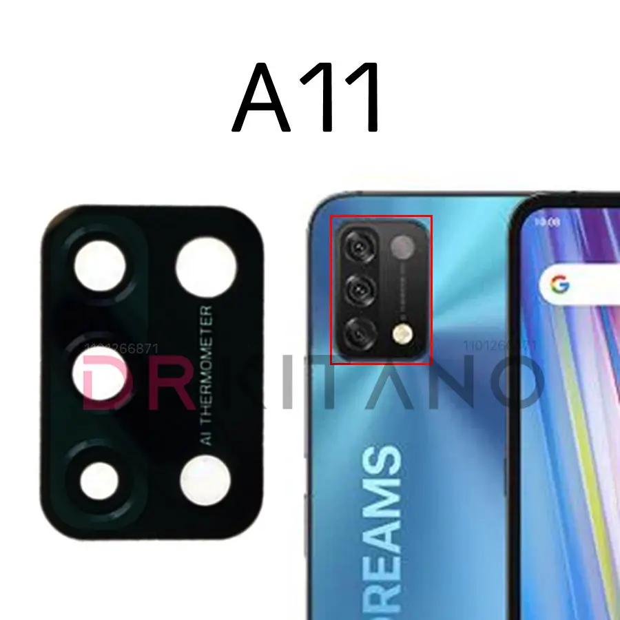 Стеклянный объектив задней камеры для UMIDIGI A7 Pro A7S A9 A11 MAX A11S BISON GT2 5G X X10 F2 S5 Замена +