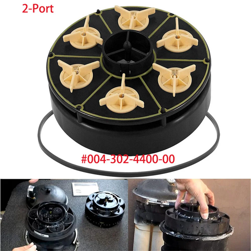 

ANX 2-Port Four Gear Circulation Module with O-Ring Fit for Paramount Water Valve, Replace 004-302-4400-00 (2 Pcs/Set)