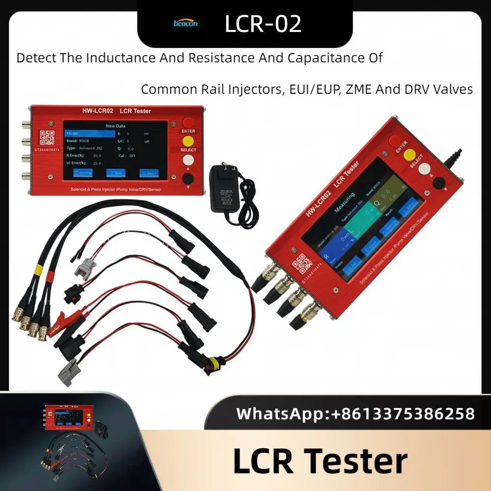 

Recommend LCR Tester Diesel Common Rail Piezo Injector Tester Eui/Eup Zme Drv Solenoid Valve Pump Sensor Simulator LCR06 LCR02