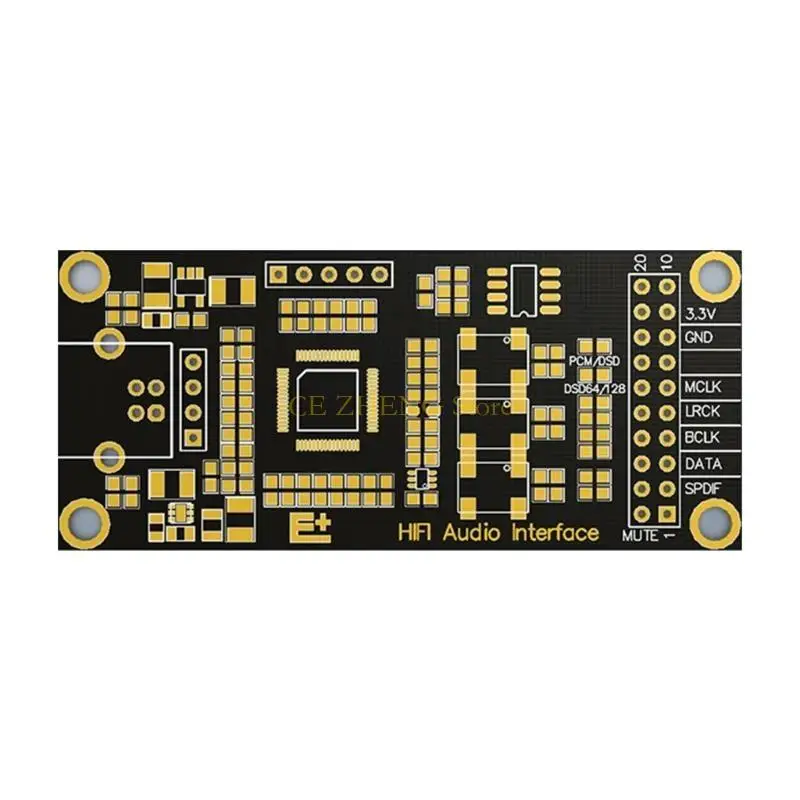 Фото E56B HIFI USB-декодеры SA9227 USB-DAC Асинхронный USB-модуль DSD128 32 бит/384 кГц №4