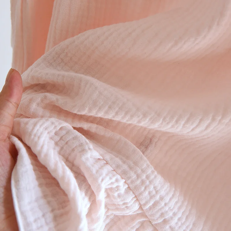 Summer Sexy Sling Nightgowns Women Suspender Nightdress Cotton Crepe Pajamas Soft Washed Crepe Over-the-knee Sleeping Camisole