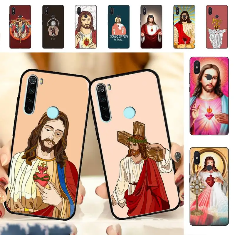

YNDFCNB Jesus Christ God bless you Phone Case for Redmi Note 8 7 9 4 6 pro max T X 5A 3 10 lite pro