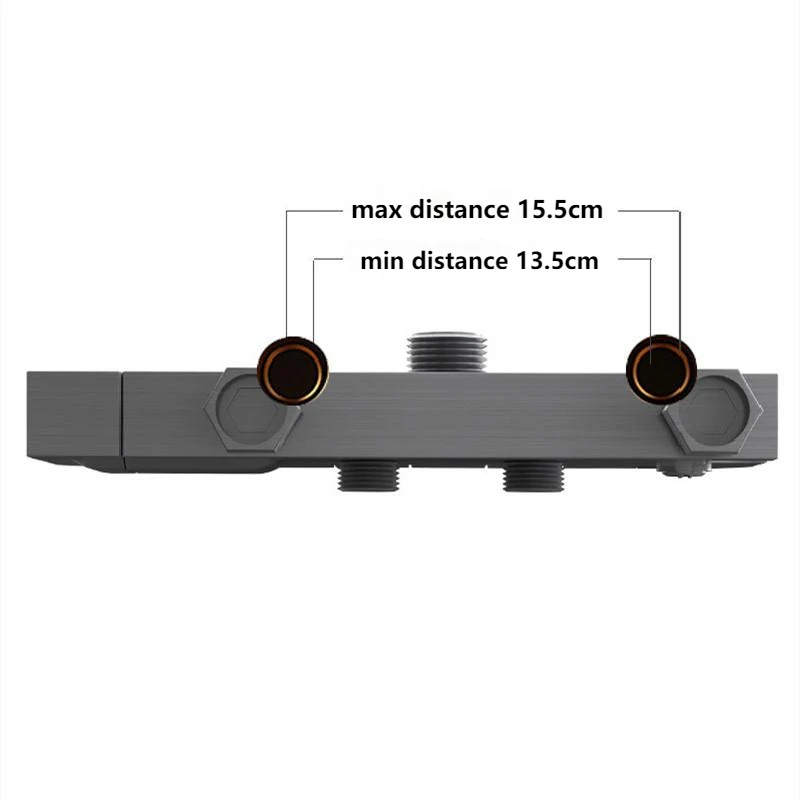 Термостатический смеситель для душа с цифровым дисплеем набор смесителей