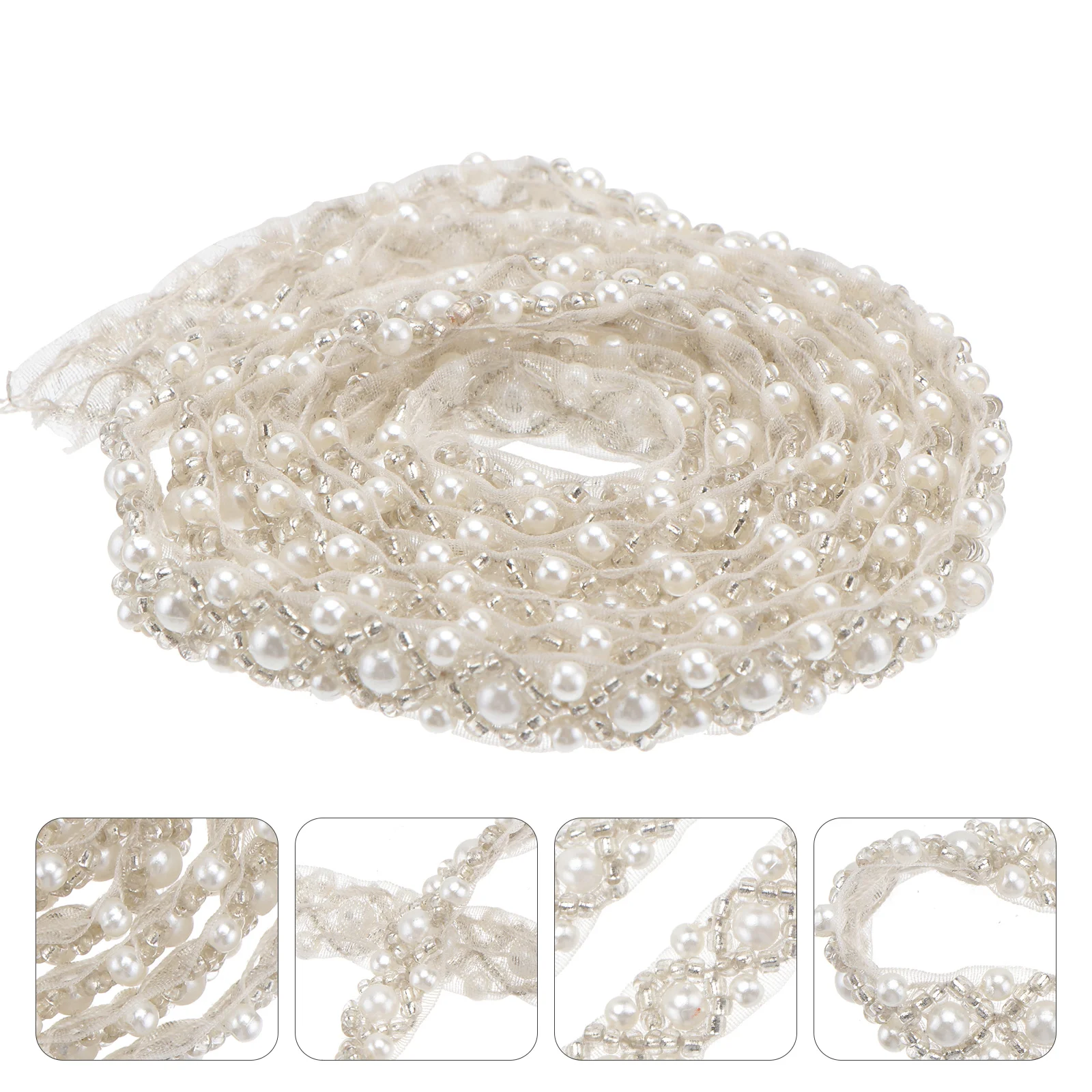 

Applique Crystal Trim Rhinestone Wedding Chain Diamante Appliqué Beadedsewing Sew Dressappliques Clothes Patch Bridal