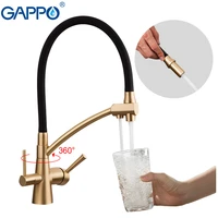 gappo water filter taps mixer torneira kitchen sink faucet crane brass g4398 1